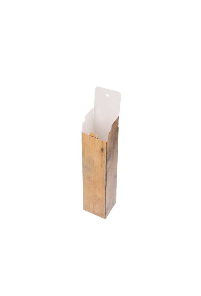 Wijndozen 1-Fles Hout 8.7x8.7x33cm 100stuks