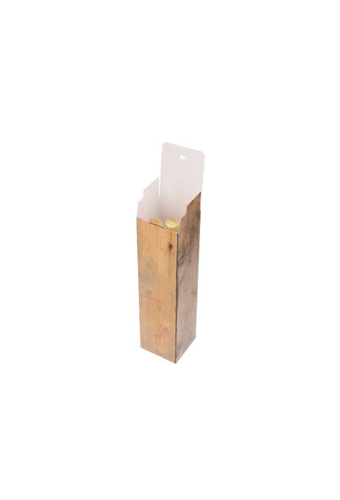 Wijndozen 1-Fles Hout 8.7x8.7x33cm 100stuks