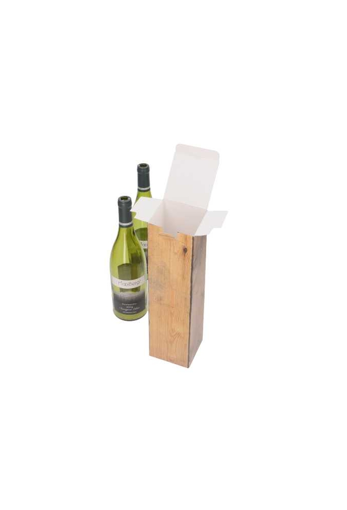Wijndozen 1-Fles Hout 8.7x8.7x33cm 100stuks