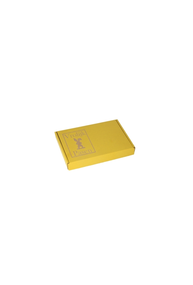 Brievenbusdoos Klep Vrolijk Pasen Kraft A5 22x16x2.8cm 15stuks