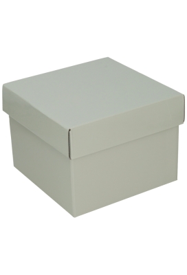 AKTIE Luxe Geschenkdoos Torino Grijs Glossy FSC® 20x20x15cm 20stuks