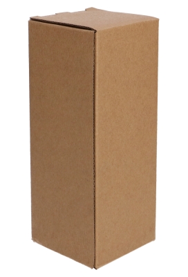 Bierverpakking Kraft 1 flesje Dikbuik Bier 7.1x7.1x18.35cm FSC® 50st