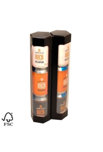 Bierverpakking Zwar Glans Voor 6x 33cl. Blikjes of 4x50cl FSC® 50stuks