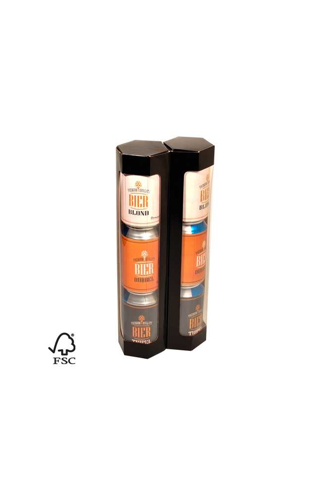 Bierverpakking Zwar Glans Voor 6x 33cl. Blikjes of 4x50cl FSC® 50stuks