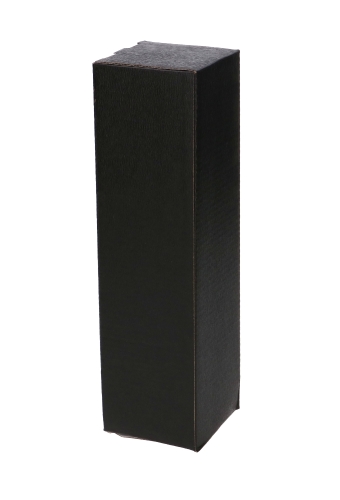Bierverpakking Zwart voor 1 flesje Bier 6.5x6.5x24.4cm FSC® 50stuks