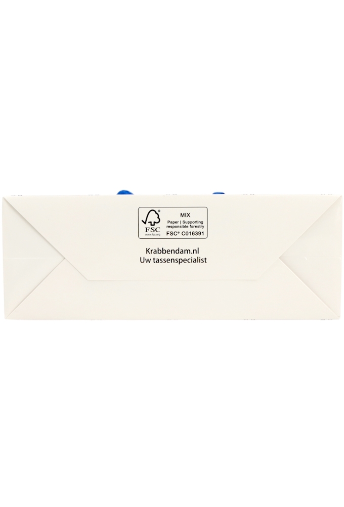 Kadotas Delfts Blauw Tegeltje Venster & Lintgleuf FSC® 22x8x30cm 25st