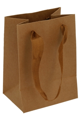 Kadotasjes Trazo Kraft Met PET Venster FSC® 11x8x15cm 10stuks
