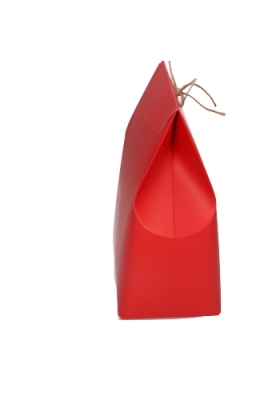 Kadozakjes Borgo Rood Met Plakstrip & Lint 18x11.5x24.5cm FSC® 10stuks