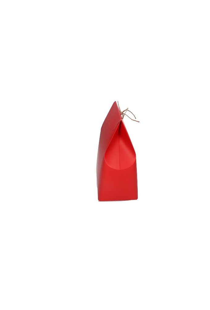 Kadozakjes Borgo Rood Met Plakstrip & Lint 18x11.5x24.5cm FSC® 10stuks