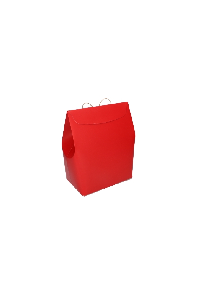 Kadozakjes Borgo Rood Met Plakstrip & Lint 18x11.5x24.5cm FSC® 10stuks