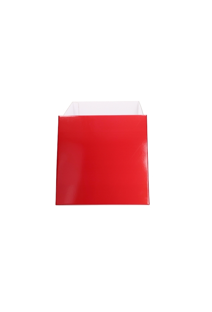 Luxe Geschenkdoos Torino Rood Glossy FSC® 35x35x30cm Los Model