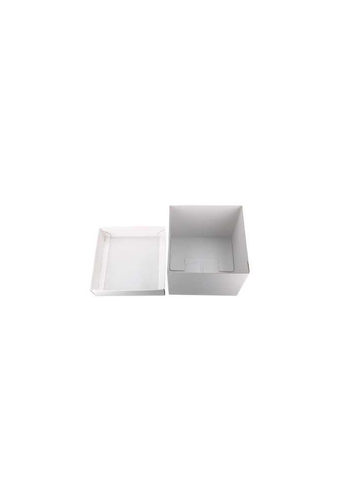 Luxe Geschenkdoos Torino Wit Mat FSC® 25x25x20cm Los Model