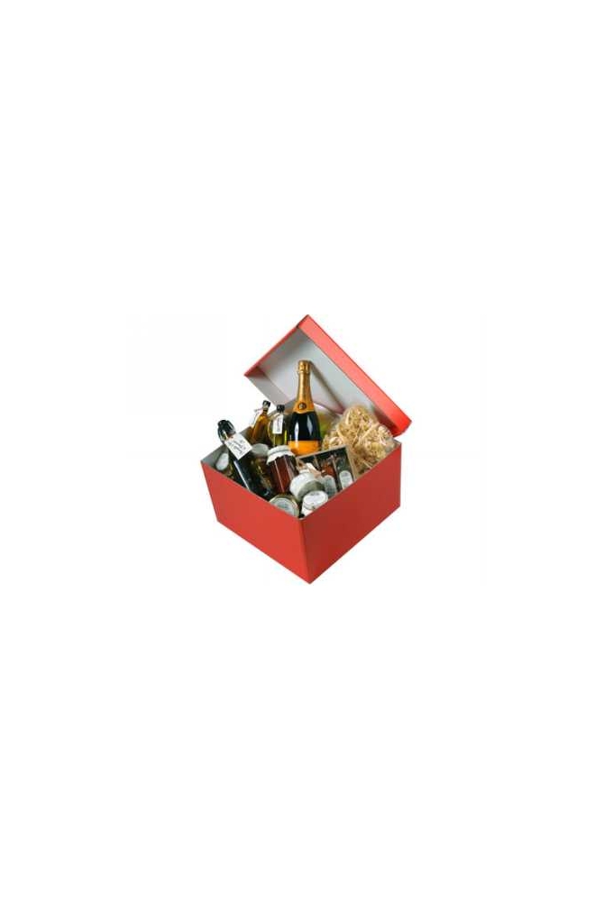 Luxe Geschenkdoos Torino Wit Mat FSC® 25x25x20cm Los Model