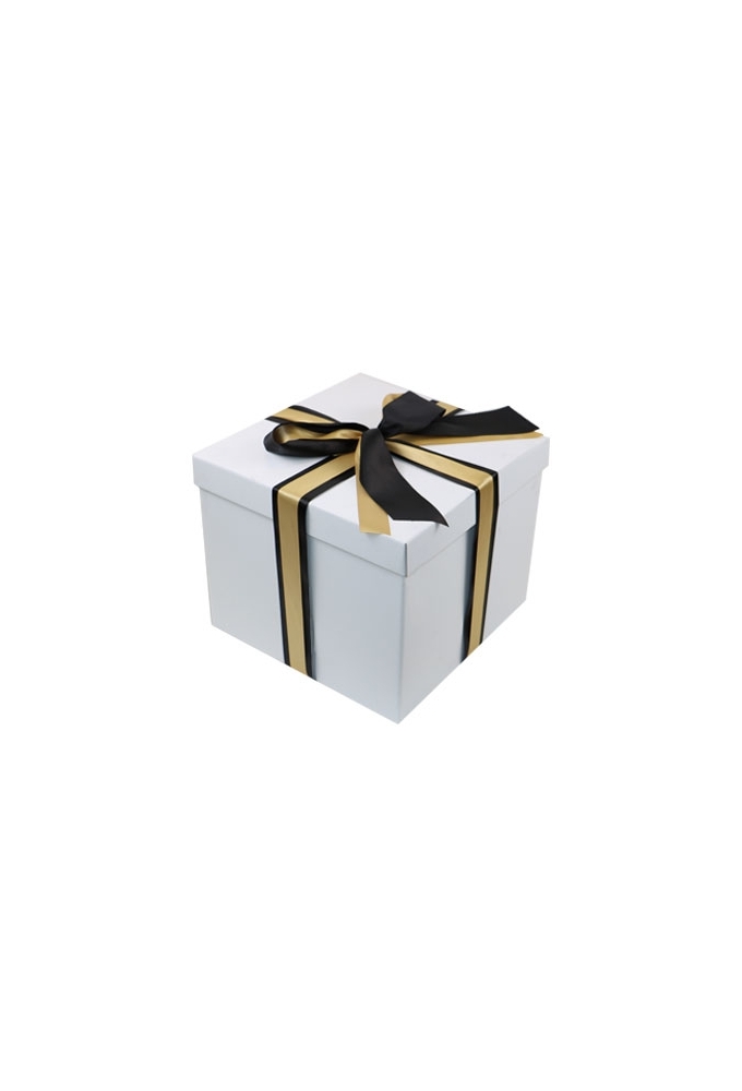 Luxe Geschenkdoos Torino Wit Mat FSC® 35x35x30cm 20stuks