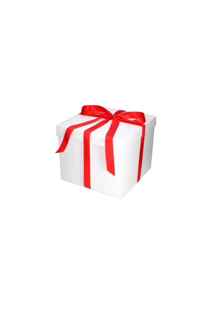 Luxe Geschenkdoos Torino Wit Mat FSC® 35x35x30cm 20stuks