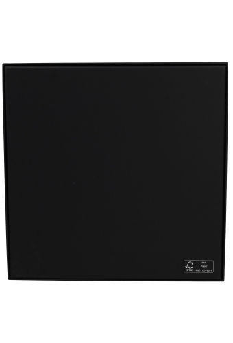 Luxe Geschenkdoosje 1400gr Sydney Zwart Mat FSC® 32x32x5cm 10stuks