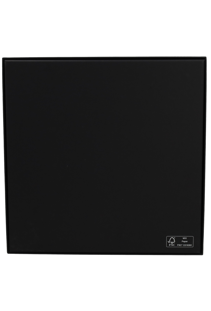 Luxe Geschenkdoosje 1400gr Sydney Zwart Mat FSC® 32x32x5cm 10stuks