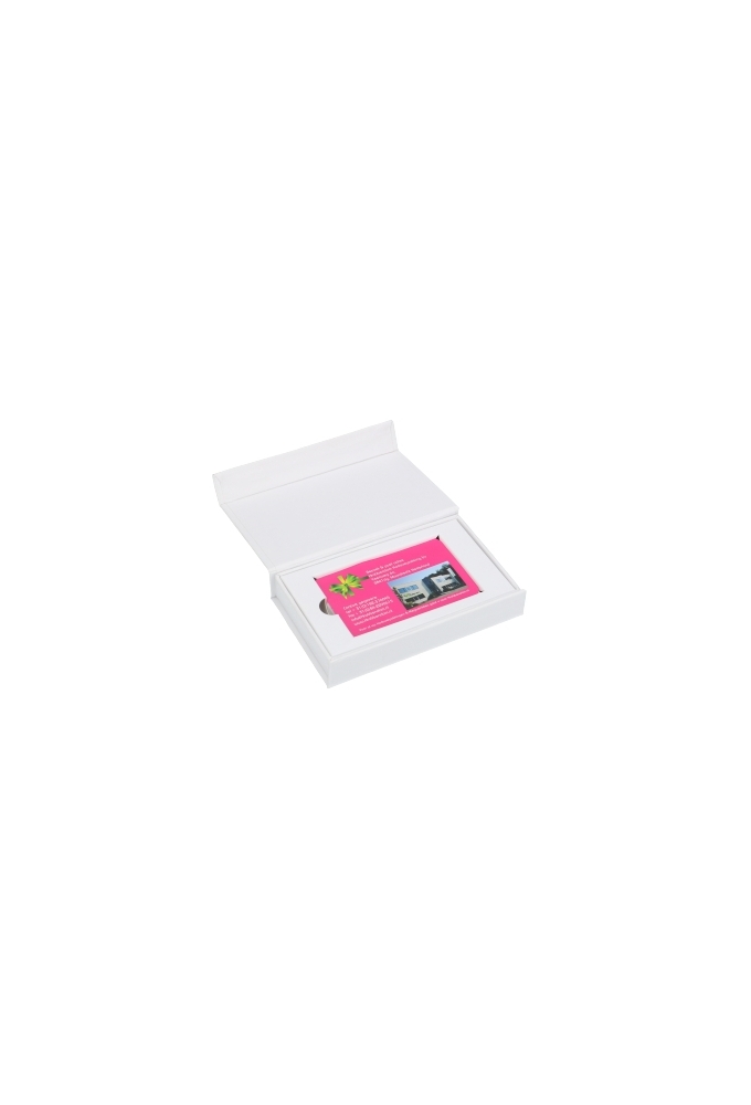 Luxe Magneetdozen & Inlay New York FSC® Wit Mat 7x12x2cm 1200gr 25st