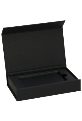 Luxe Magneetdozen & Inlay New York FSC® Zwart Mat 7x12x2cm 1200gr 25st