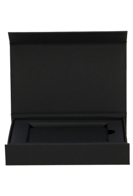 Luxe Magneetdozen & Inlay New York FSC® Zwart Mat 7x12x2cm 1200gr 25st