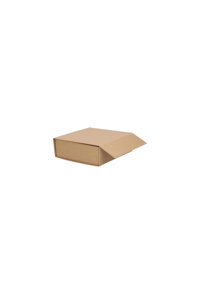 Luxe Magneetdozen New York FSC® Kraft Naturel 15x15x5cm 1200gr 25stuks