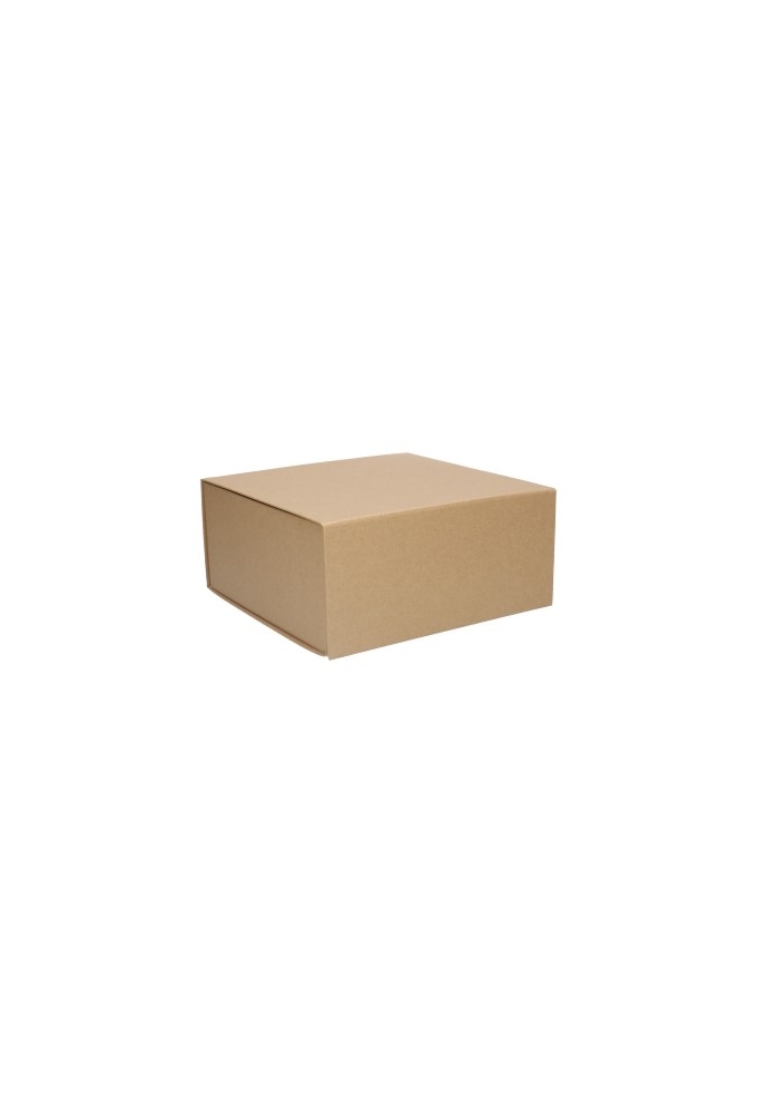 Luxe Magneetdozen New York FSC® Kraft Naturel 22x22x10cm 1200gr 25st