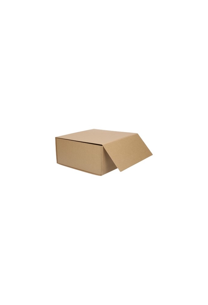 Luxe Magneetdozen New York FSC® Kraft Naturel 22x22x10cm 1200gr 25st