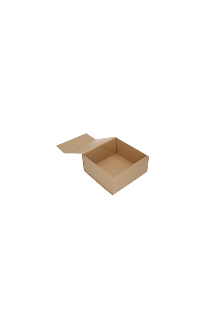 Luxe Magneetdozen New York FSC® Kraft Naturel 22x22x10cm 1200gr 25st