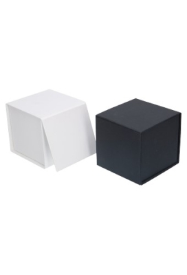 Luxe Magneetdozen New York FSC® Kubus Zwart Mat 10x10x10cm 1200gr 25st