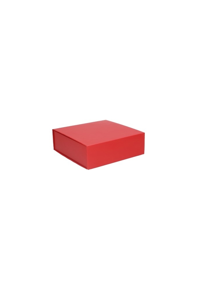 Luxe Magneetdozen New York FSC® Mat Rood 15x15x5cm 1200gr Los Model