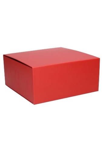 Luxe Magneetdozen New York FSC® Mat Rood 22x22x10cm 1200gr Los Model