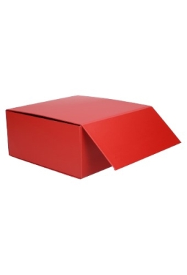 Luxe Magneetdozen New York FSC® Mat Rood 22x22x10cm 1200gr Los Model