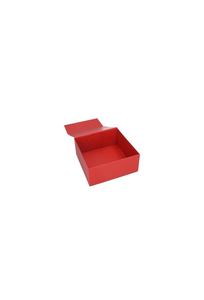 Luxe Magneetdozen New York FSC® Mat Rood 22x22x10cm 1200gr Los Model