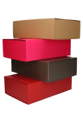 Luxe Magneetdozen New York FSC® Mat Rood 33x22x10cm 1200gr Los Model