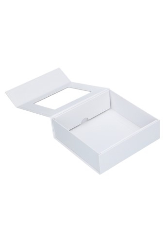Luxe Magneetdozen New York FSC® Wit Mat & Venster 15x15x5cm 25stuks