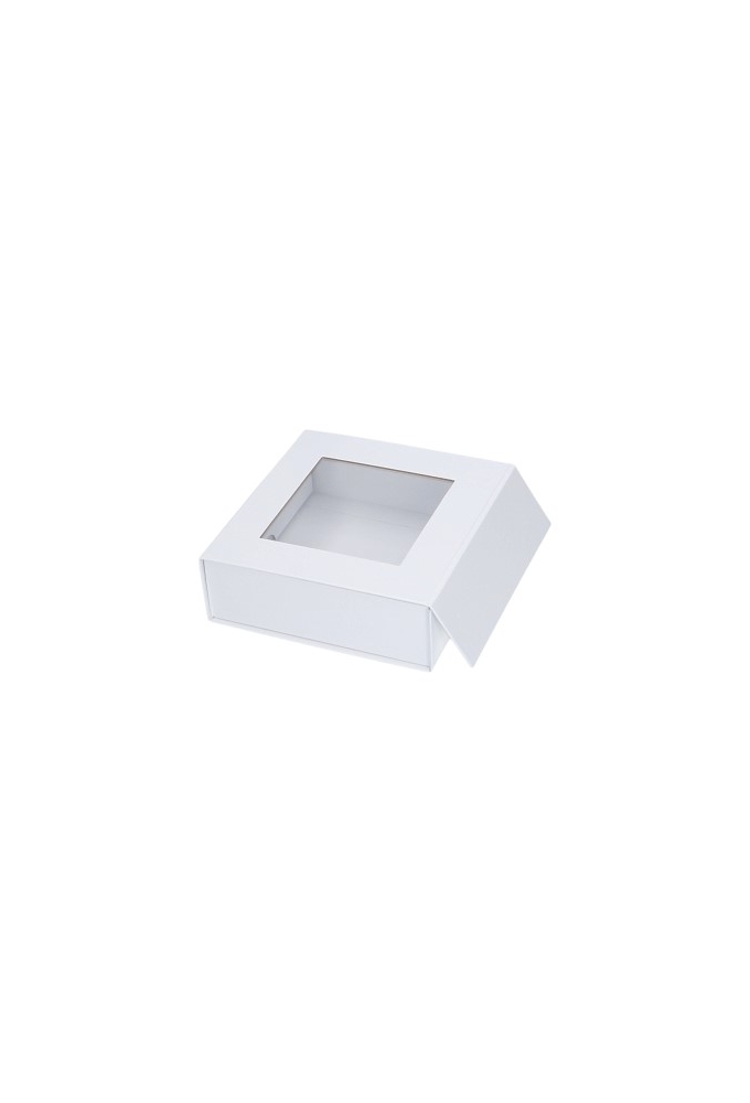 Luxe Magneetdozen New York FSC® Wit Mat & Venster 15x15x5cm 25stuks