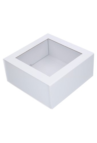 Luxe Magneetdozen New York FSC® Wit Mat & Venster 22x22x10cm 25stuks