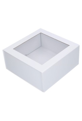 Luxe Magneetdozen New York FSC® Wit Mat & Venster 22x22x10cm 25stuks