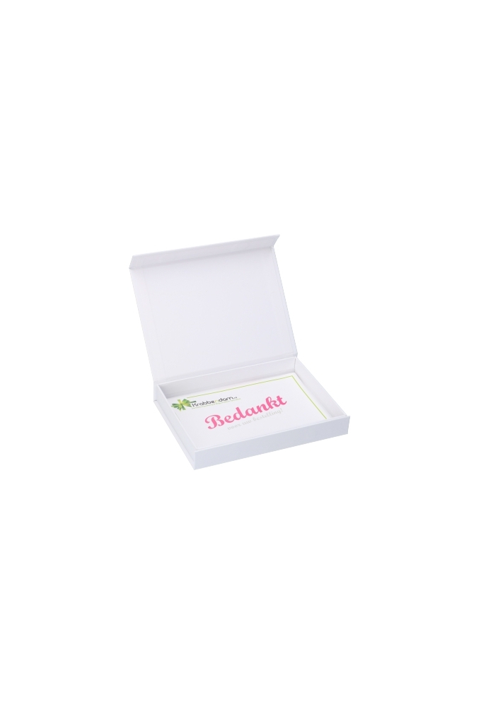 Luxe Magneetdozen New York FSC® Wit Mat 15.5x11x2cm A6 Brievenbus 25st