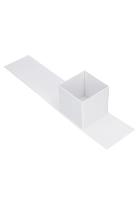 Luxe Magneetdozen New York FSC® Wit Mat Kubus 22x22x22cm 25stuks