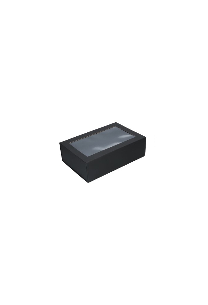 Luxe Magneetdozen New York FSC® Zwart Mat & Venst 33x22x10cm Los Model