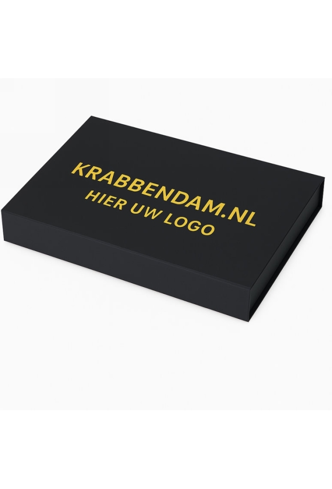 Luxe Magneetdozen New York FSC® Zwart Mat 15.5x11x2cm A6 25stuks