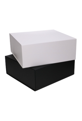 Luxe Magneetdozen New York FSC® Zwart Mat 30x30x12cm 1200gr Los Model
