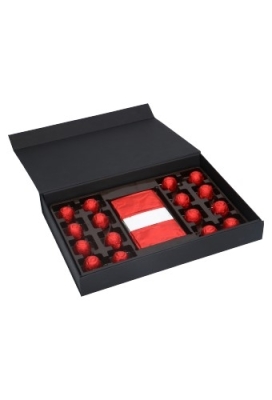 Luxe Magneetdozen New York FSC® Zwart Mat 31x22x4cm A4 Los Model