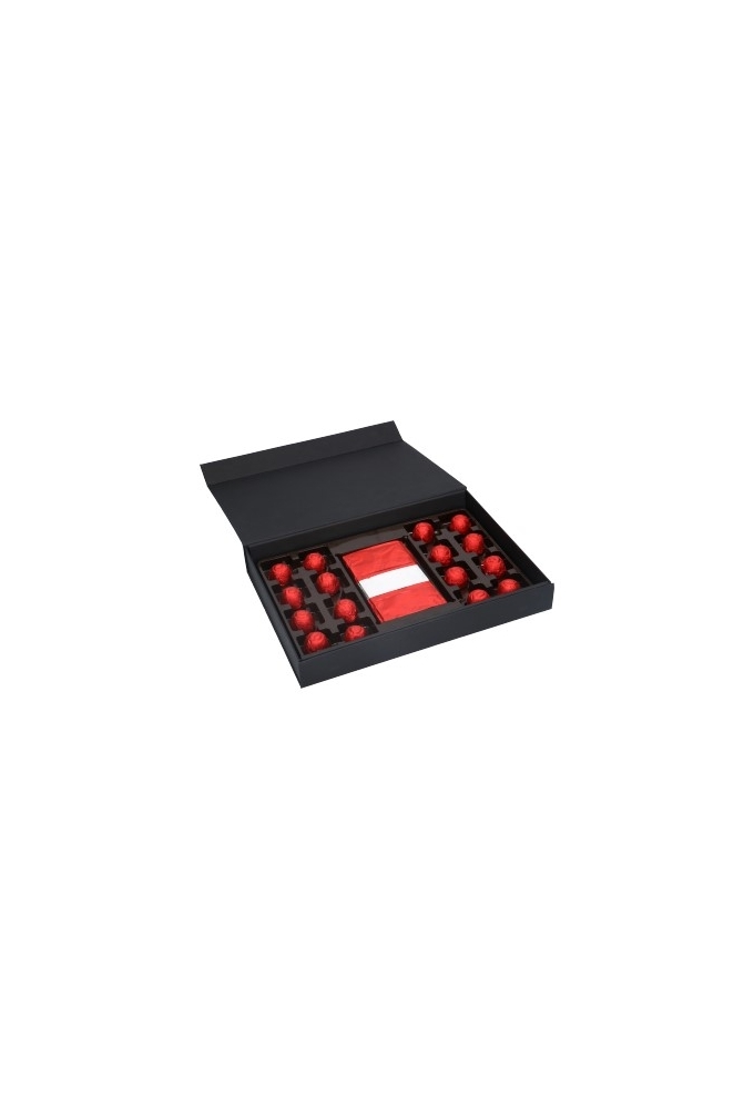 Luxe Magneetdozen New York FSC® Zwart Mat 31x22x4cm A4 Los Model