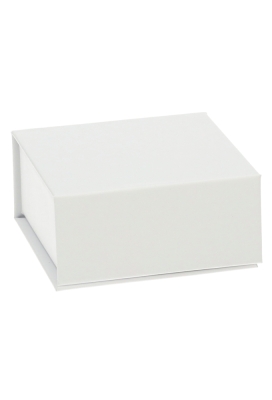 Magneet Bonbondoosjes Mat Wit 4 Bonbons 6.9x6.9x3cm FSC® 10stuks