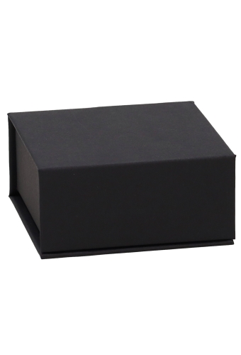 Magneet Bonbondoosjes Mat Zwart 4 Bonbons 6.9x6.9x3cm FSC® 10stuks
