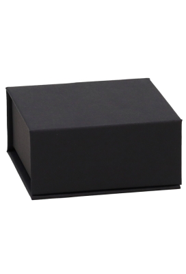 Magneet Bonbondoosjes Mat Zwart 4 Bonbons 6.9x6.9x3cm FSC® 10stuks