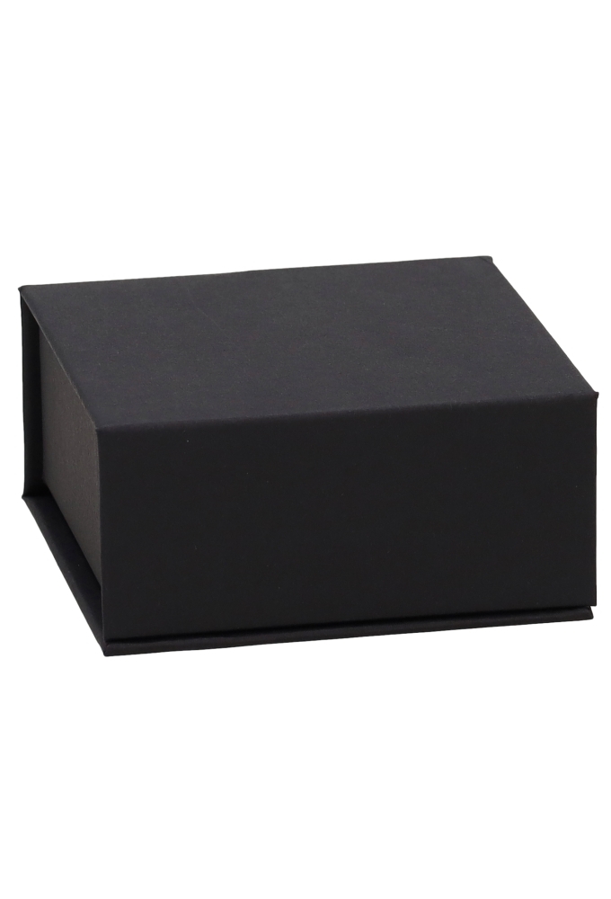 Magneet Bonbondoosjes Mat Zwart 4 Bonbons 6.9x6.9x3cm FSC® 10stuks