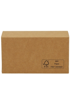 Schuif Deksel Kadodoosje Jakarta Kraft FSC® 12x6x5cm 10stuks
